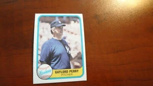 1981 Fleer # 91 Gaylord Perry Baseballkarte - Bild 1 von 2