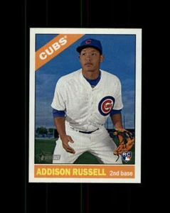 2015 Topps Heritage #718A Addison Russell SP RC (ref 163919) - Picture 1 of 2