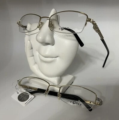 AUTHENTIC DESIGNED OPTICAL EYEGLASSES FRAME M2352 S 53 [] 19 -135 BY CAVIAR - Image 1 of 4