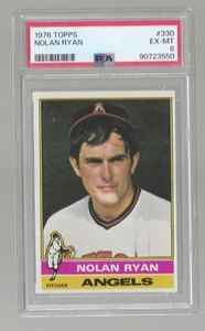 1976 Topps #330 NOLAN RYAN California Angels HOF PSA 6 EX-MT - Picture 1 of 2