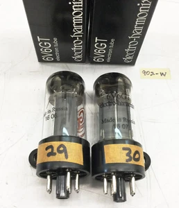 Par de tubos Electro-Harmonix 6V6 probados y combinados (con) - Imagen 1 de 1