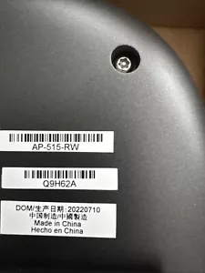 Aruba Unified AP-515-RW Q9H62A Accesspoint APIN0515 TOP - Bild 1 von 1