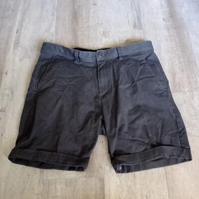 Volcom Mens Grey Style Frickin Modern Chino Shorts Size 36 Flat Front - Image 1 of 4