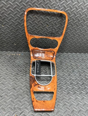 💥2005-2012 Mercedes R230 SL550 SL500 consola central palanca de cambios bisel madera Foto 1 de 4
