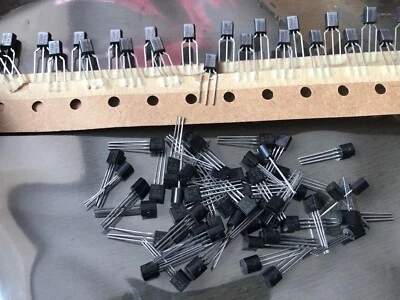 BC549C Transistor  30V  NPN  TO-92 Straight or Bent  Pack of 50 - UK Stock Z4051 - Image 1 of 3