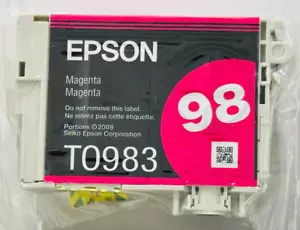 New Genuine Epson 98 Magenta Inkjet Cartridge Artisan 700, 710, 725 - Picture 1 of 1