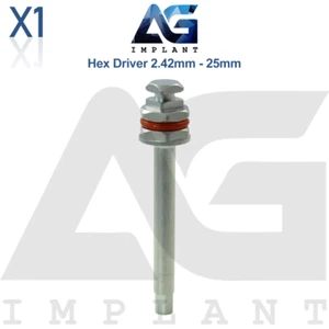 Avvitatore esagonale GDT 2,42 mm - 25 mm strumento dentale sistema strumento vite protesica - Foto 1 di 4