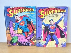 Superman Annual 1979 & 1985 Both Unclipped - Picture 1 of 14