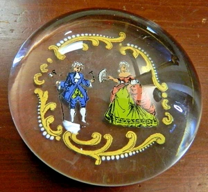 Vintage viktorianischer Briefbeschwerer aus Balzkunstglas - schön! - Bild 1 von 5
