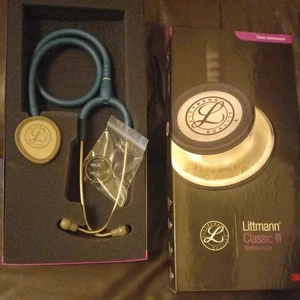 Littmann Classic III 3M Stethoskop blau Schlauch für Ärzte und Krankenschwestern Medizin Neu - Bild 1 von 5