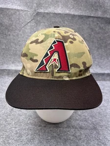 Arizona Diamondbacks '47 Hat Cap Snap Back Adult Green Camo Wool Salute Service - Picture 1 of 14