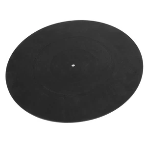 Turntable Platter Mat Vibration Reduction Static Resistant Professional Viny NEW - Imagen 1 de 12