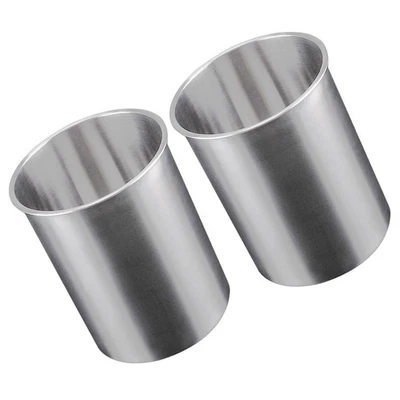  Secchio di stoccaggio di ghiaccio in acciaio inossidabile da 2 pcs bar a barre - Immagine 1 di 4