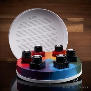 Montblanc Writers Edition Geothe Color Theory Ink Set Tintensammlung 134526 ID - Picture 1 of 2