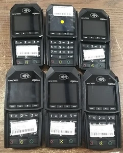 Lotto X6 INGENICO LANE/3000 TERMINALE DI PAGAMENTO CARTA DI CREDITO TOUCH POS TRD30110877B - Foto 1 di 17