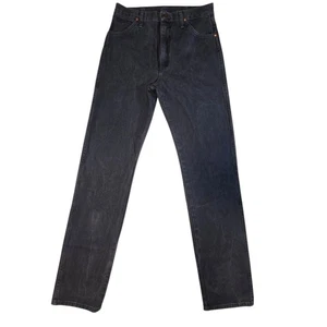 Vintage Wrangler Cowboy Jeans Herren 32x38 schwarz Baumwolle Workwear Denim 90er Made in USA - Bild 1 von 8