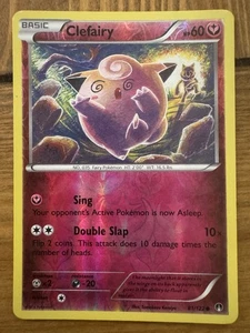 🌙 Pokemon TCG - Clefairy 81/122 - Reverse Holo - Breakpoint (2016) - NM - Bild 1 von 6