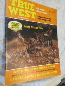 True West Dec 1973 Special Treasure Issue lost cities Sierra Madre Ghost camp + - Imagen 1 de 4
