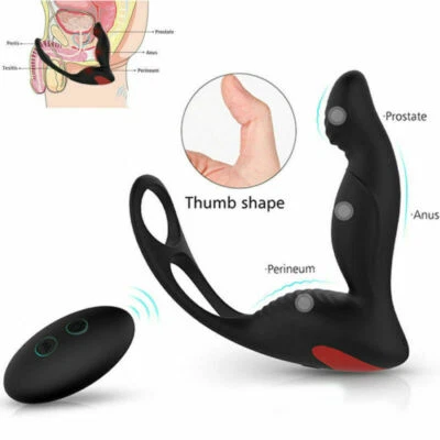Powerful Flapping Prostate Massager Dual Motor Waterproof Vibrators - Image 1 of 4
