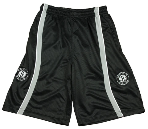 Zipway NBA Basketball Men's Brooklyn Nets Varsity Shorts, Black Cover