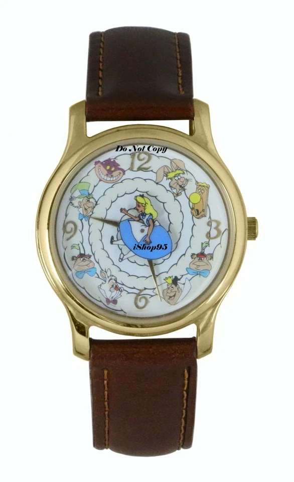 NEW Alice In Wonderland and Friends Animated Watch OLD STOCK RETIRED - Image 1 of 1