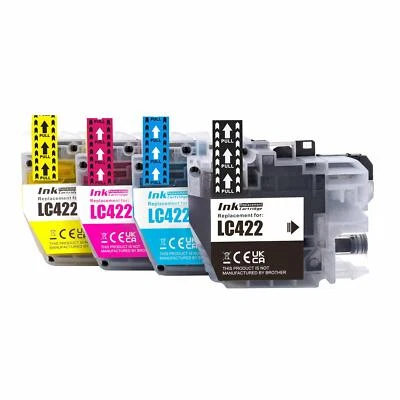 4 Ink Cartridges (Set) for Brother MFC-J5340DWE, MFC-J5740DW, MFC-J6540DWE - Image 1 of 4