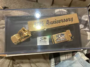 1999 LIMITED GOLD ED. /500 -50TH ANNIV. ZAMBONI DIECAST 18 WHEELER+ZAMBONI RARE - Picture 1 of 8