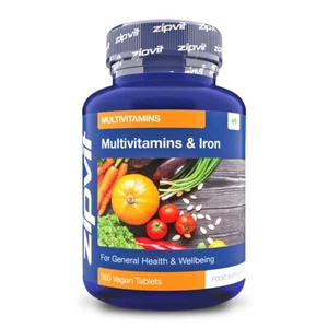 Zipvit Multivitamin with Iron Vitamin C & Vitamin D, 11 Essential Vitamins - Picture 1 of 3