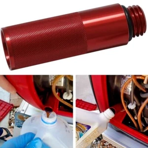 Embudo de cambio de aceite sin desorden de aluminio para generador inversor Honda EU2200i - rojo - Imagen 1 de 11