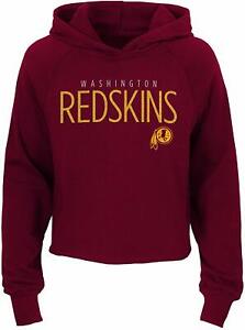 Outerstuff NFL Football Girls Washington Redskins Iced Out Long Sleeve Hoodie