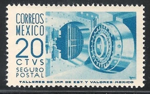pa094a Mexico Arquite MNH paper 2 Sc#G15 Mc#PZd15 Et#aa094a blue-cobalt - Picture 1 of 1