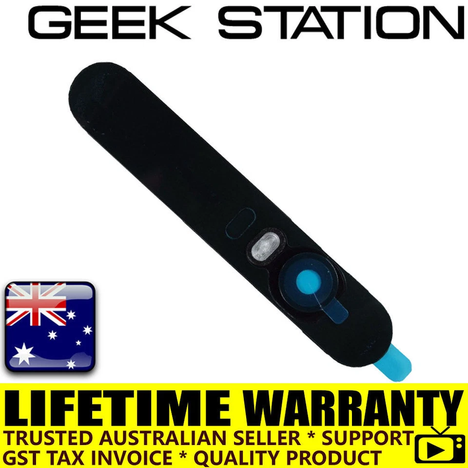 Camera Lens Cover Glass Bezel flash For Huawei Nexus Google 6P H1511 H151 Black - Image 1 of 1