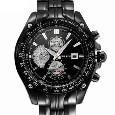 Relógio de quartzo militar quartzo masculino popular relógio de pulso luminoso dia da adolescência - Imagem 1 de 4