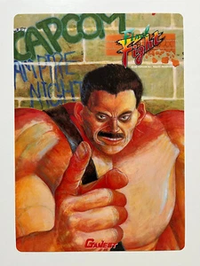 Final Fight Shitajiki Pencil Board Japan (Gamest Capcom CPS1 Arcade) - Picture 1 of 9