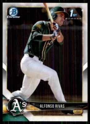2018 Bowman Chrome Draft Alfonso Rivas #BDC141 - Image 1 of 2