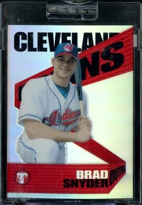 2004 Topps Pristine Uncirculated Refractor /399 Brad Snyder #180 Rookie RC - Picture 1 of 2