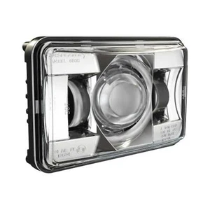 4X6 Rectangular Chrome 8800 Evolution 2 Proj 4D5A32 Fits 1977-1978 Dodge Charger - Picture 1 of 8