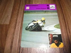 KENNY ROBERTS / MOTORCYCLES -- Editions Rencontre S.A. 1979 Lausanne