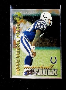 1995 Stadium Club #50 Marshall Faulk RC B1b - Picture 1 of 2
