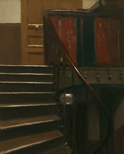 Impresión o lienzo - Escalera en 48 rue de Lille Paris por Edward Hopper - Imagen 1 de 1