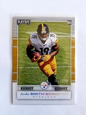 2017 PANINI PLAYOFF KICKOFF JUJU SMITH-SCHUSTER RC!! 1/299!! 1/1 FIRST ONE!! - Image 1 of 4