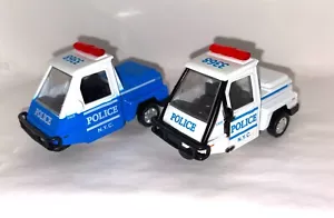 2 PACK - NYC Metro Police Mini Car 1/43 diecast w/ Pull Back Motor Action - Picture 1 of 3