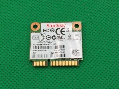 16 GB mSATA SSD SanDisk SDSA6FM-016G-1002 U218000, GEBRAUCHT, GETESTET - Bild 1 von 2