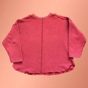 Vintage 70s M.A.C. Marin Apparel Company Sweatshirt Mens XL Burgundy Red Cozy - Picture 1 of 7
