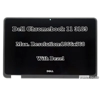 11.6" Dell Chromebook 11 3189 IPS HD LCD Display Touch Screen Digitizer Assembly - Image 1 of 4