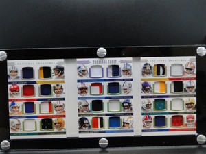 🔥🔥2019 NATIONAL TREASURES Booklet W/24 HOF PLYERS WORN SWATCH RELIC /25 RARE🔥