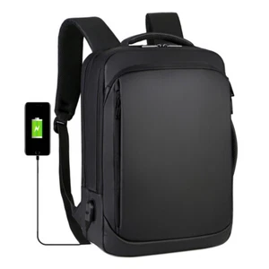 Women Men Anti Theft Backpack Laptop Rucksack Waterproof Travel School Large Bag - Picture 1 of 19