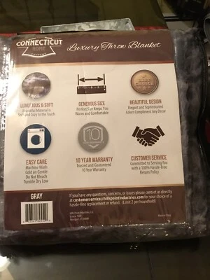 The Connecticut Home Company The Original CONNECTICUT HOME COMPANY Luxury Throw  - Image 1 of 2