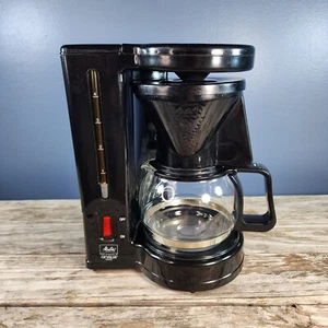 Vintage Melitta Coffee Maker BCM-4CB BLACK Gevalia Exclusive RV Dorm Sm Apt Size - Picture 1 of 17