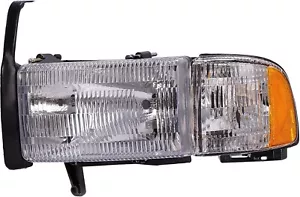 Dorman Dodge 1500(‘94-01) 2500 (‘94-02) 3500 (‘94-02)Driver Side Headlight - Foto 1 di 4